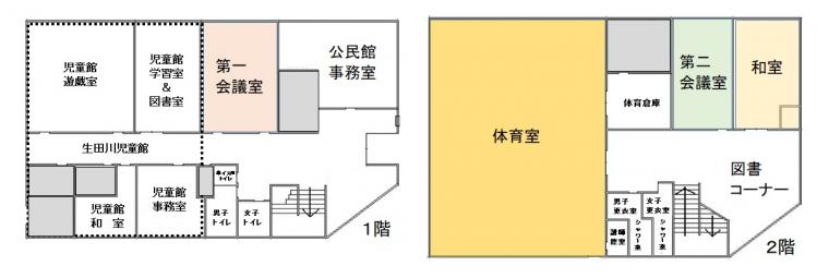 本館平面図