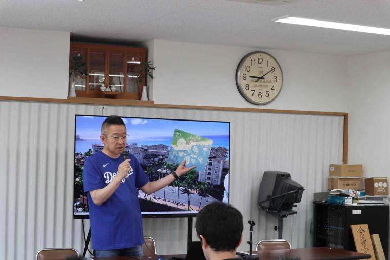 長田漁業の説明者の画像