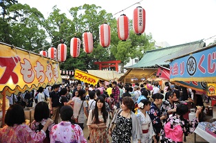 夏まつり露店の画像