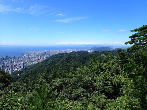 六甲山からの風景