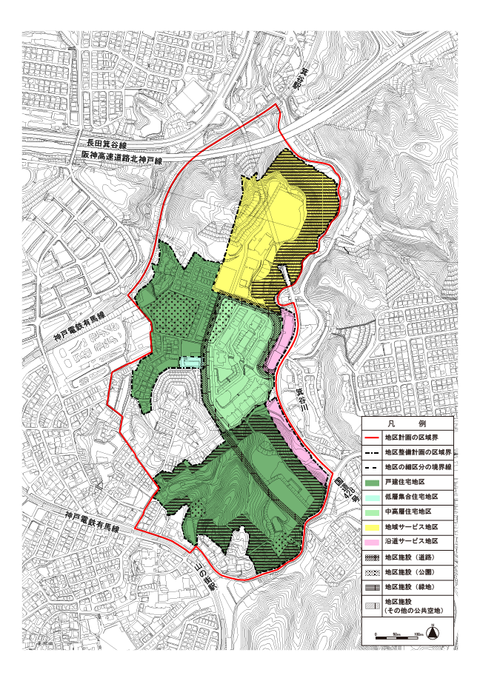 地区計画図拡大画像