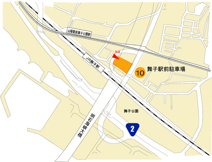 神戸市営駐車場の地図詳細については下記を参照してください。