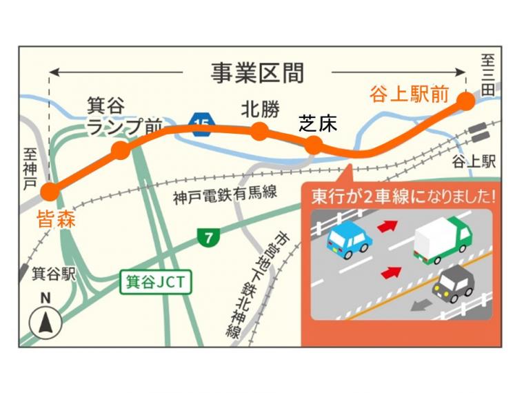 谷上駅_三田線道路整備