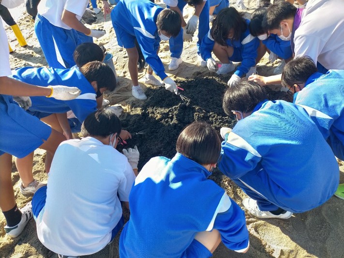 株式会社omochi／須磨海岸を舞台にした中学生向けSTEAM探究学習の支援事業の写真